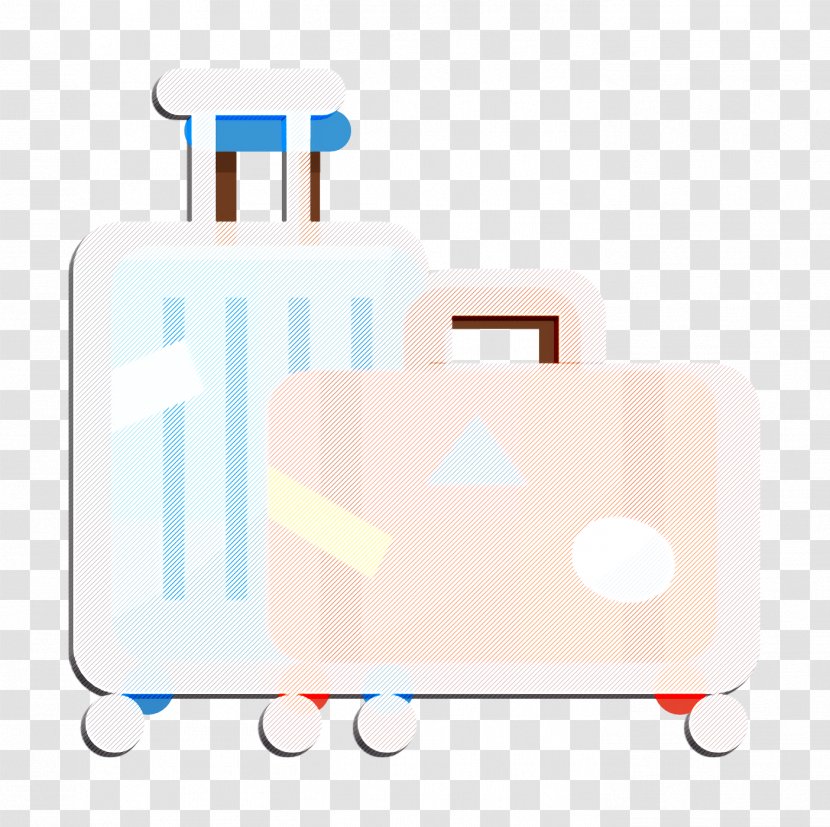 Travel Icon Suitcase - Baggage - Rolling Transparent PNG