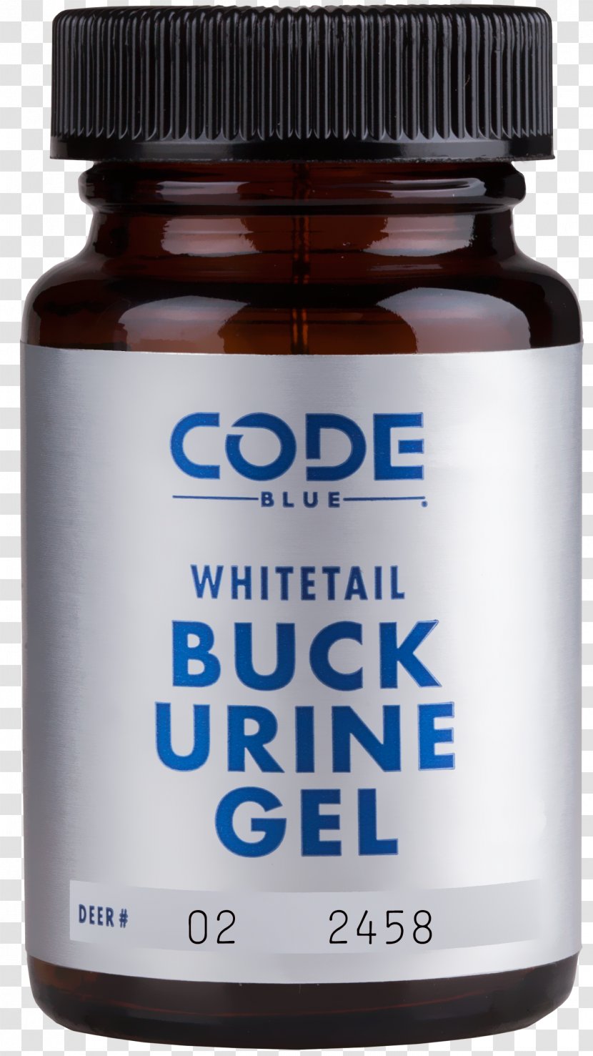 Code Blue Red Doe Urine Scent Whitetail CODE BLUE WHITETAIL TARSAL GLAND GEL Product Ounce - Gel - Cutlery Transparent PNG