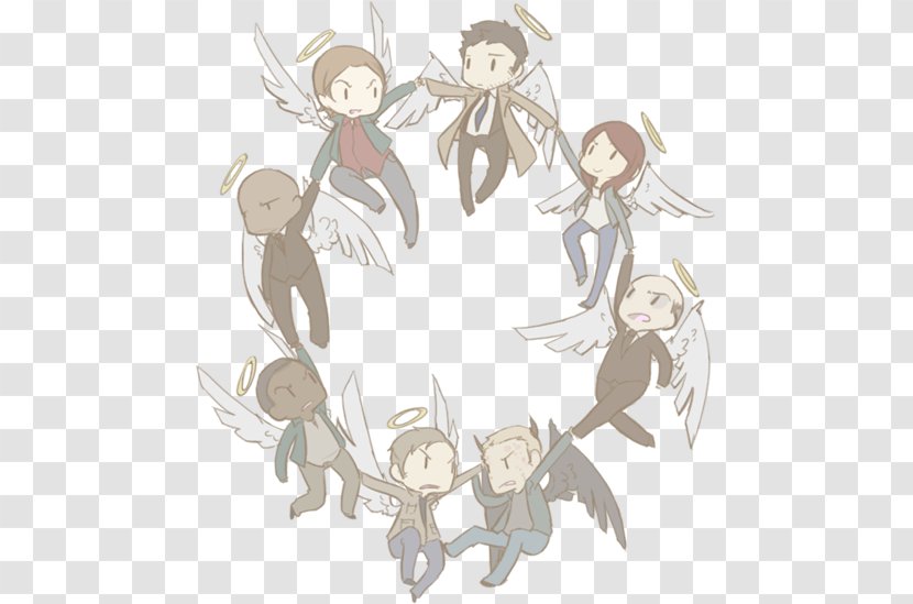 Castiel Zachariah Dean Winchester Sam Angel - Tree Transparent PNG