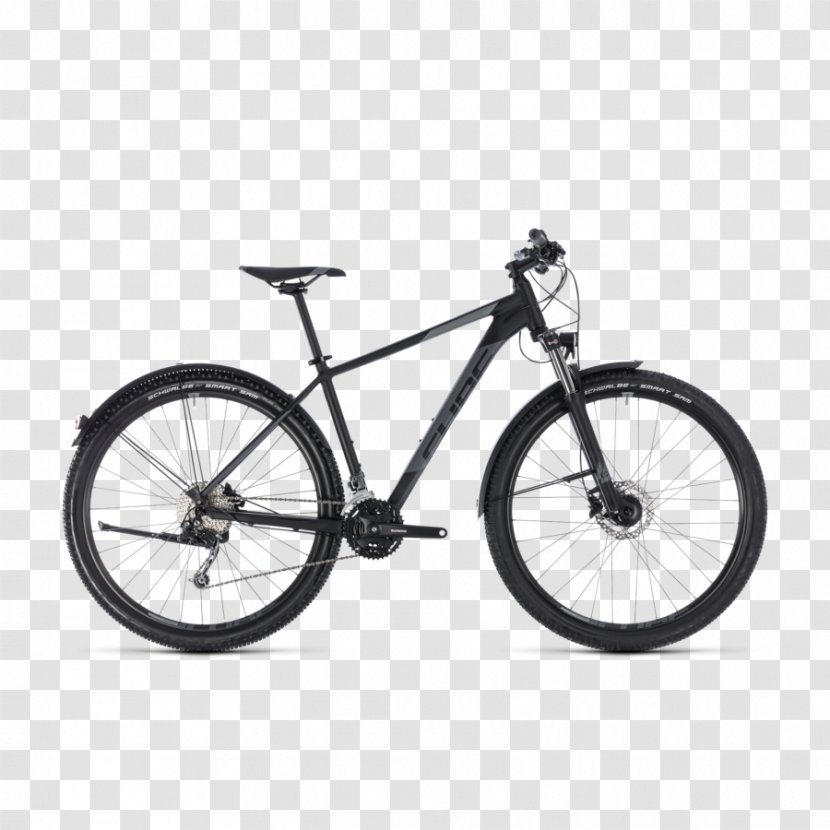 2018 Audi A4 Allroad Cube Bikes Mountain Bike Bicycle Hardtail - Wheel - Black Transparent PNG