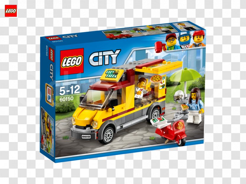 Car Hamleys LEGO 60150 City Pizza Van Lego - Duplo Transparent PNG
