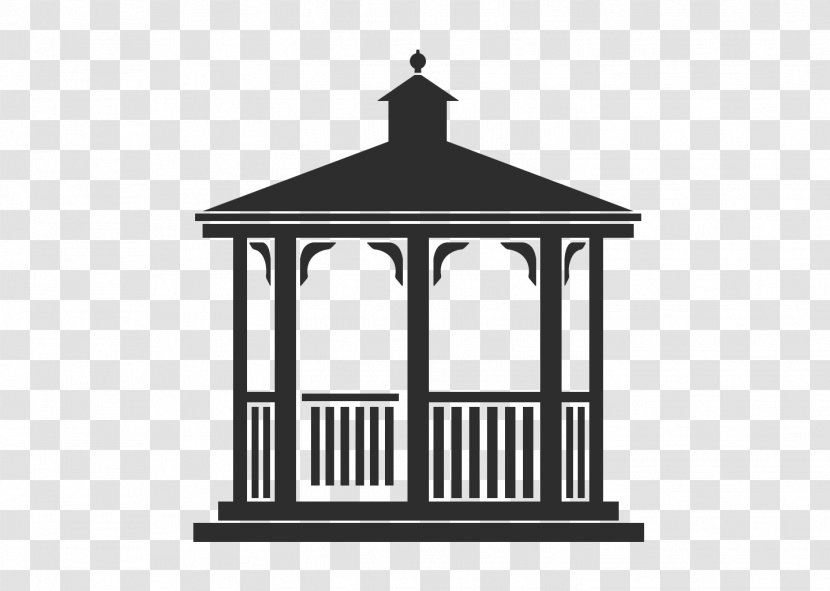 Gazebo Garden Roof Shingle Clip Art Transparent PNG