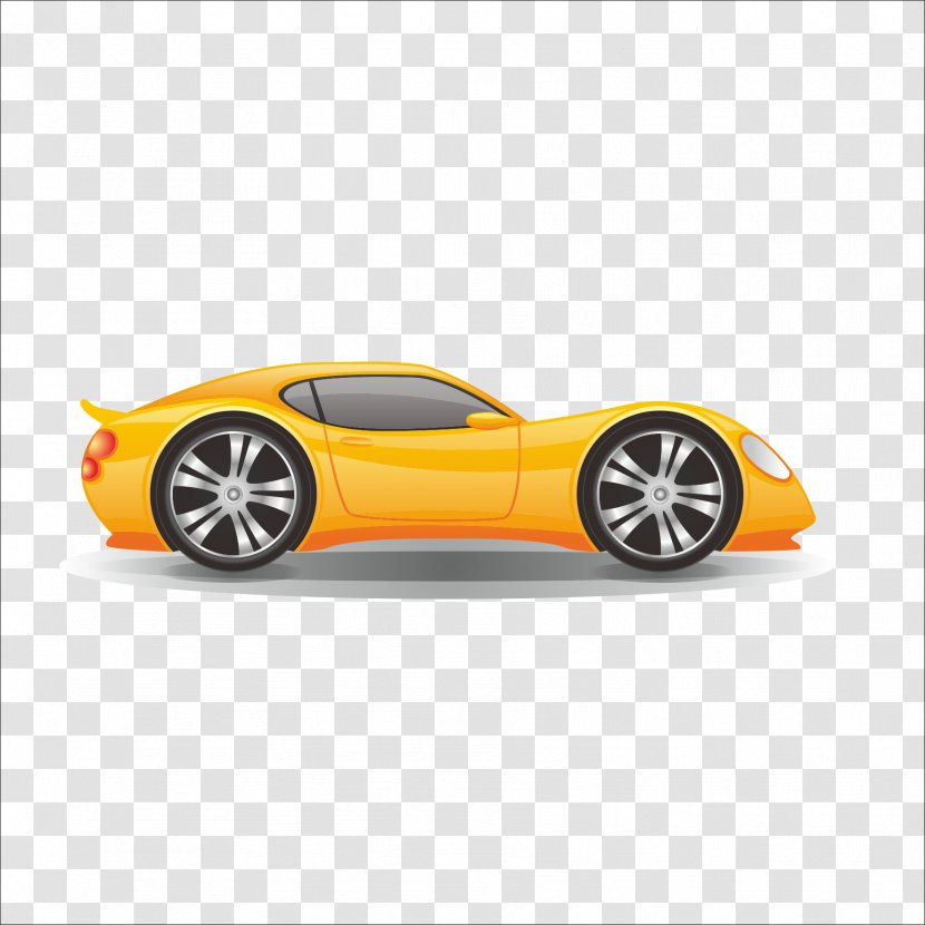 Cartoon Automotive Design Wallpaper - Material - Car Transparent PNG