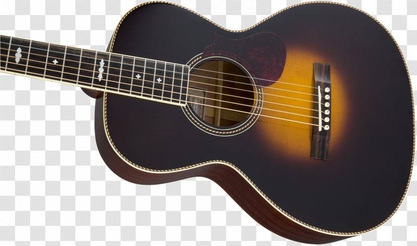 Gretsch G9500 Jim Dandy Flat Top Acoustic Guitar Parlor - Heart Transparent PNG