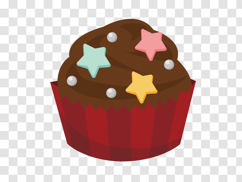 Cupcake Chocolate Cake Muffin - Flavor - Cupcakes Transparent PNG