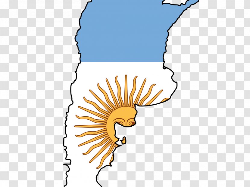 Flag Of Argentina Map Sun May - Artwork Transparent PNG