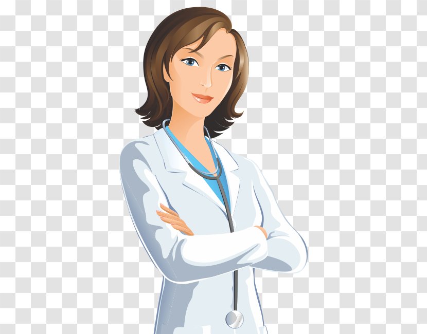 Physician Female Medicine Clip Art - Watercolor - Doctor Transparent PNG