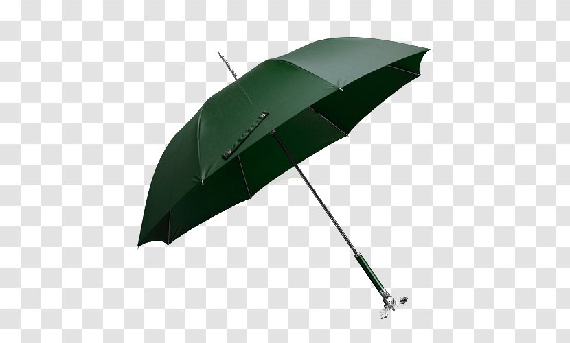 Umbrella Amazon.com Handle JD.com Rain - Amazoncom - Dark Green Transparent PNG