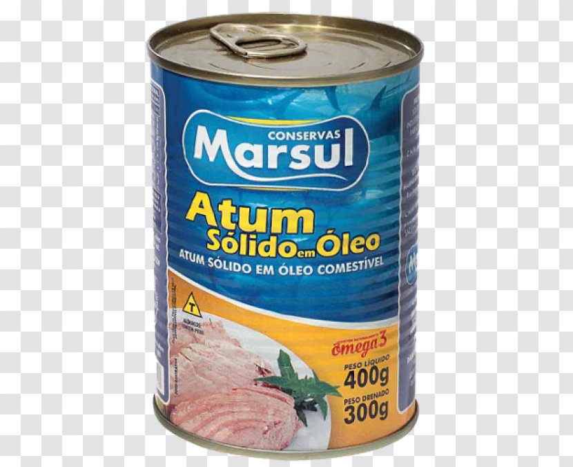 Tin Can Thunnus Canning Food Fish - Brazil Transparent PNG