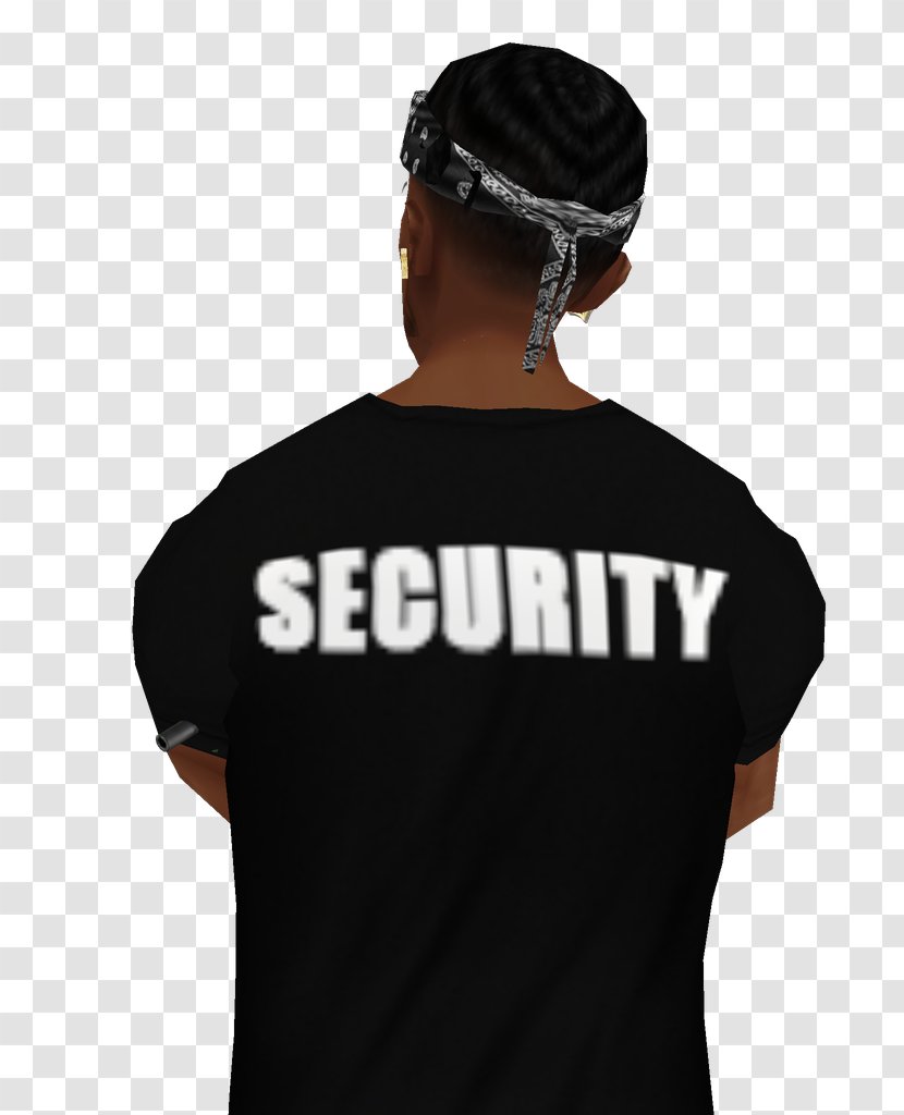 T-shirt Federal Bureau Of Investigation Sleeve Shoulder Cap - Black M - Model Agency Transparent PNG
