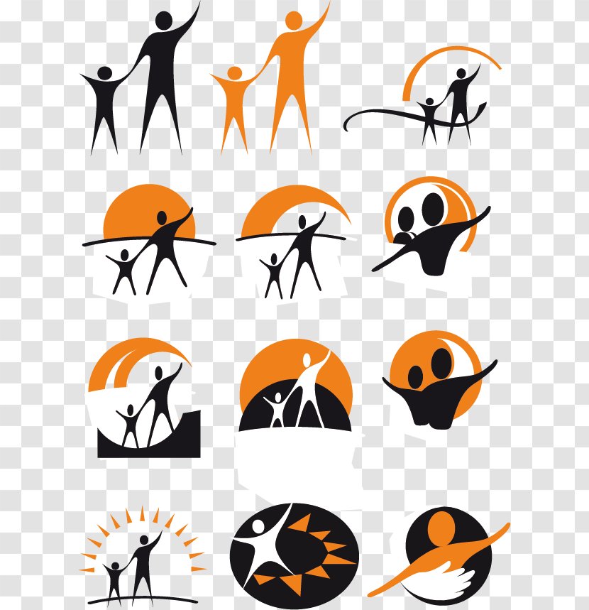 Logo Family Silhouette Clip Art - Artwork - Icon Material Transparent PNG