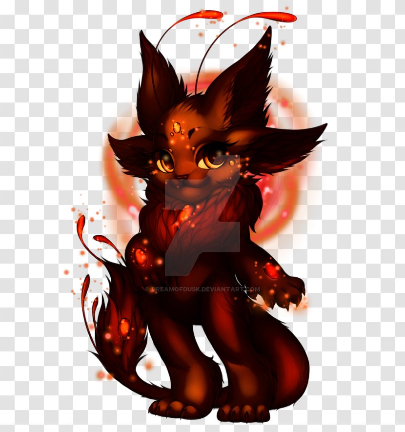 Chocolate Flame DeviantArt - Mythical Creature - Tiger Transparent PNG