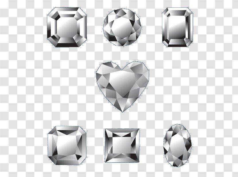 Diamond Adobe Illustrator - Quartz - Dazzling Diamonds Transparent PNG