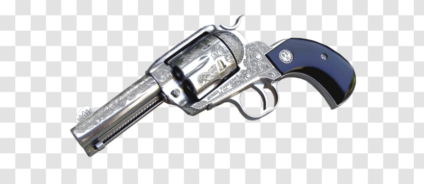 Revolver Ranged Weapon Pistol Firearm - Airplane Transparent PNG