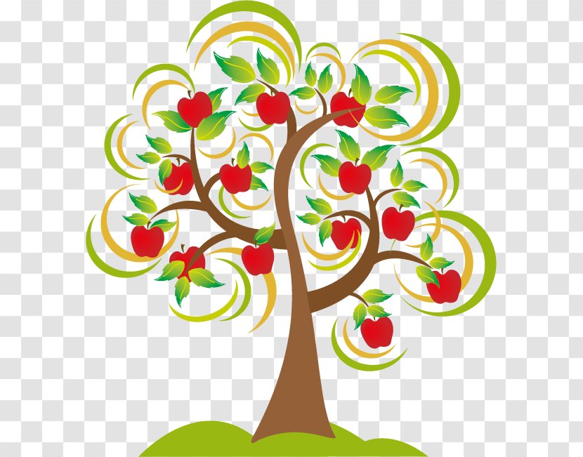 Apple Tree Drawing Clip Art Transparent PNG