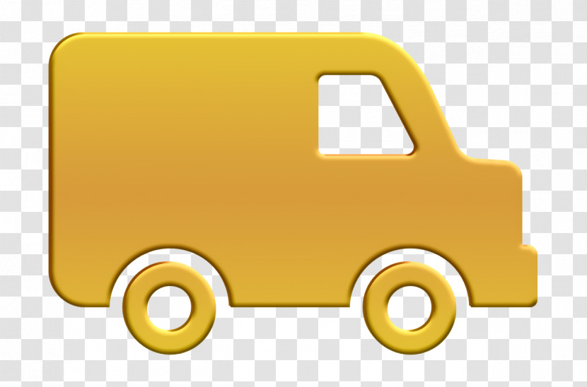 Logistics Delivery Icon Black Delivery Small Truck Side View Icon Truck Icon Transparent PNG