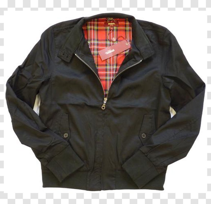 Tartan Harrington Jacket - Outerwear Transparent PNG