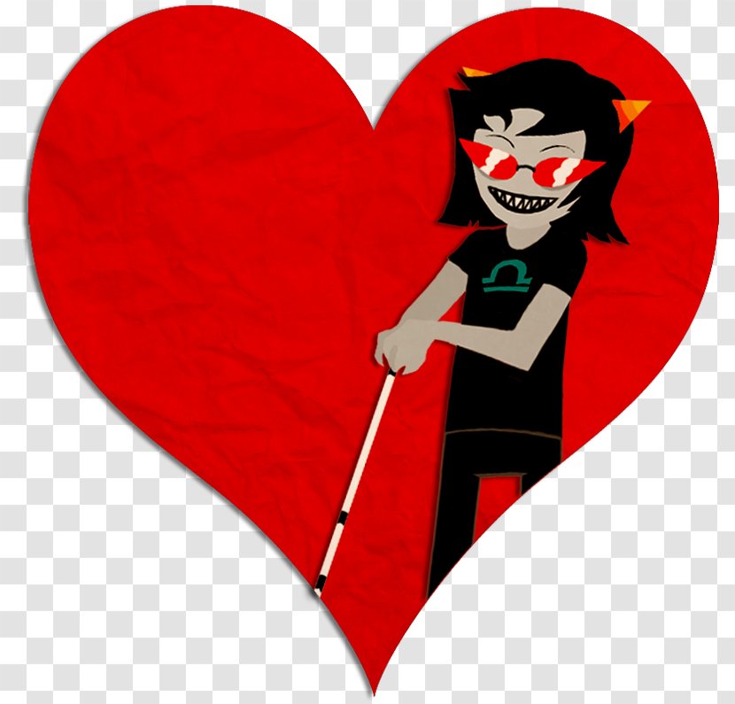 Supervillain Animated Cartoon - Heart - Valentine Card Transparent PNG