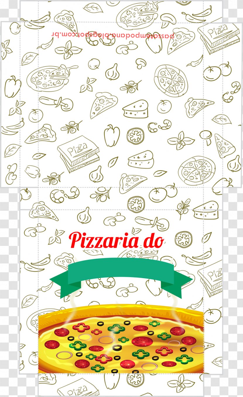 Pizza Chocolate Bar Paper Buffet - Party Transparent PNG