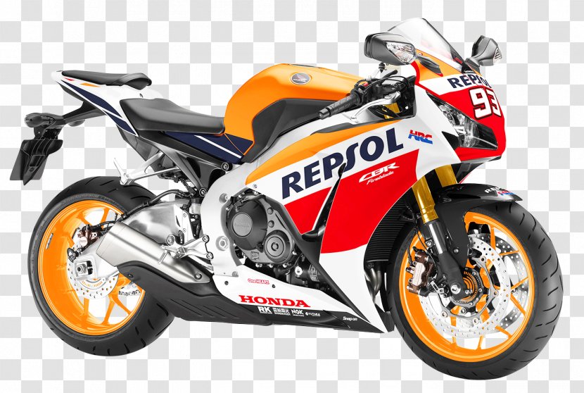 Honda CBR1000RR CR-X Yamaha YZF-R1 CR-Z - Cbr900rr - Repsol Motorcycle Bike Transparent PNG
