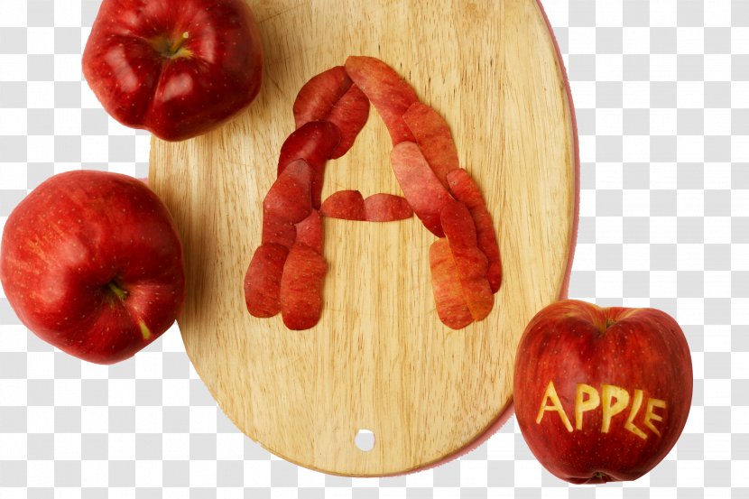 Sejong City Apple Nutrient Fruit Food - Heart - The Letters On Transparent PNG