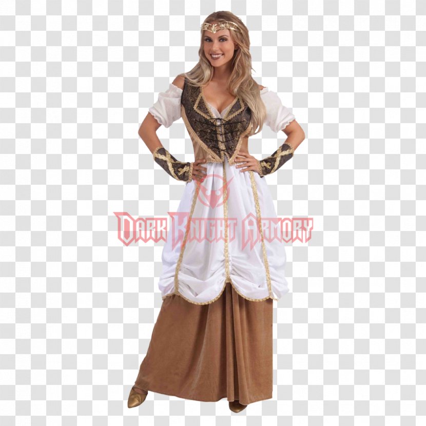 Middle Ages Renaissance Clothing Costume Skirt - Sizes - Woman Transparent PNG