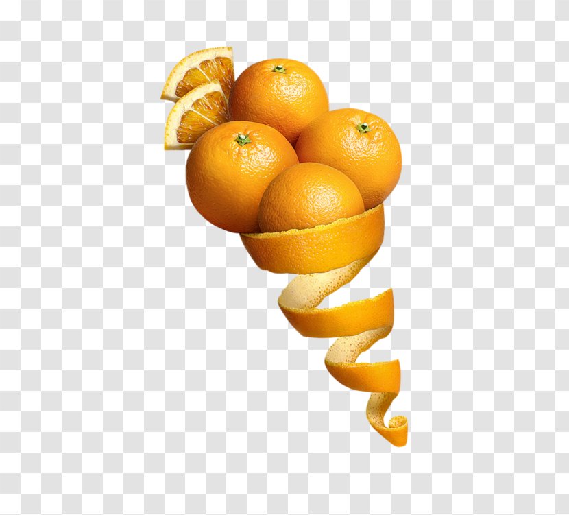 Clementine Mandarin Orange Tangerine Tangelo - Diet Food - Peel Transparent PNG