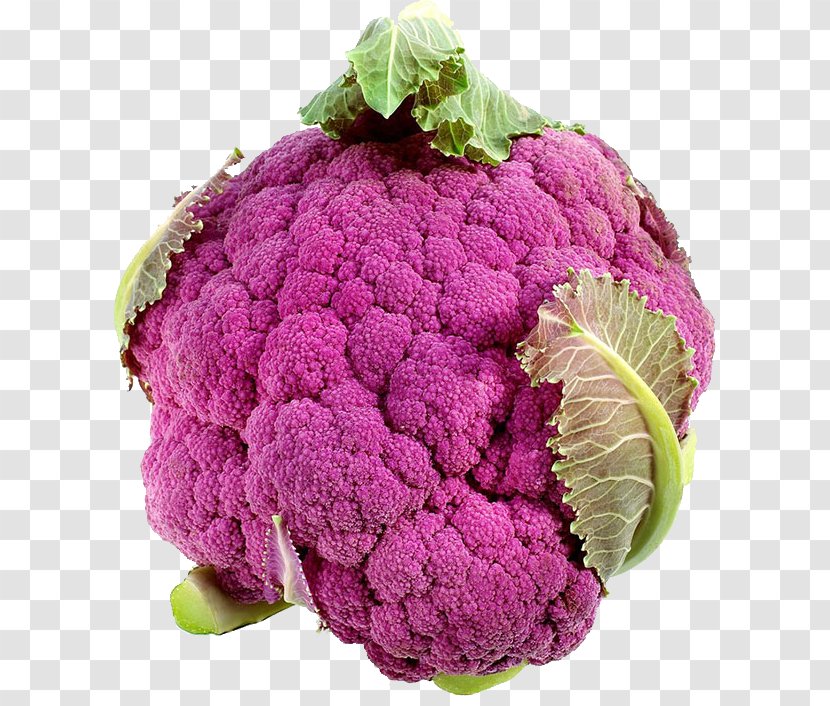 Cauliflower Broccoli Purple Vegetable Seed - Violet Transparent PNG