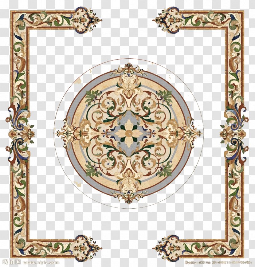 Marble Tile Floor Stone - Picture Frame Transparent PNG