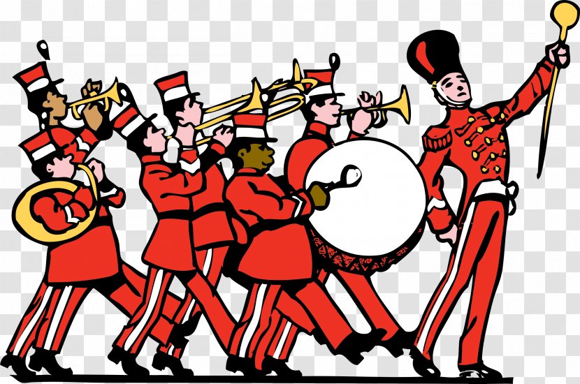 Marching Band Musical Ensemble - Cartoon - Festival Cliparts Transparent PNG