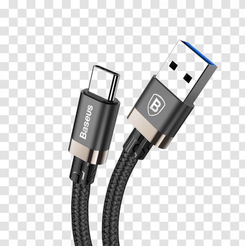 Battery Charger Lightning USB-C Electrical Cable USB 3.0 - Belt Transparent PNG