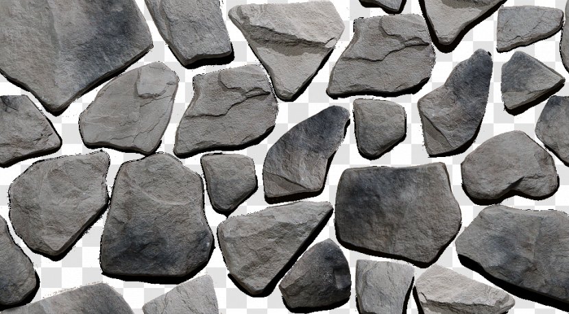 Rock Stone PhotoScape - Monochrome Photography - Renderings Transparent PNG