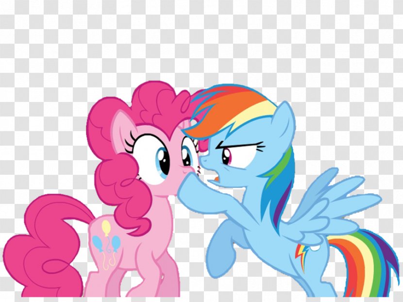 Pony Pinkie Pie Rarity Applejack Rainbow Dash - Flower - Cute Transparent PNG