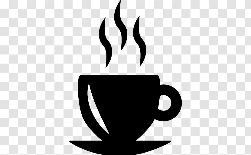 Tea Coffee Cafe Drink - Logo - Anhua Black Transparent PNG