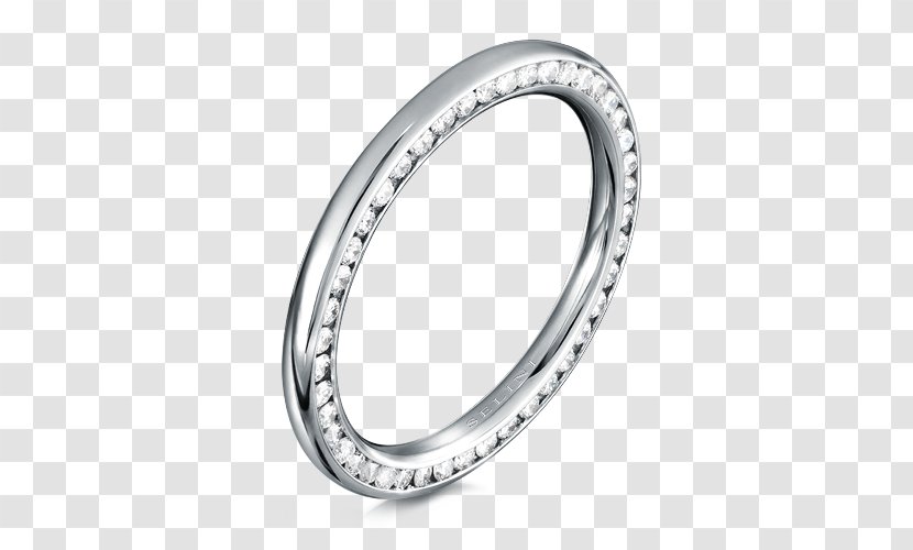 Wedding Ring Silver Body Jewellery - Platinum - Master Transparent PNG