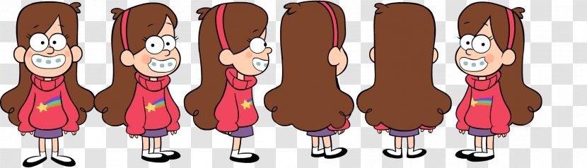 Mabel Pines Dipper Character Model Sheet Adobe Flash - Shoe - My Little Pony Friendship Is Magic Transparent PNG