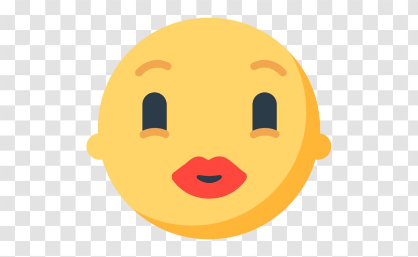 Emoji Smiley Kiss Emoticons Meaning - Head Transparent PNG