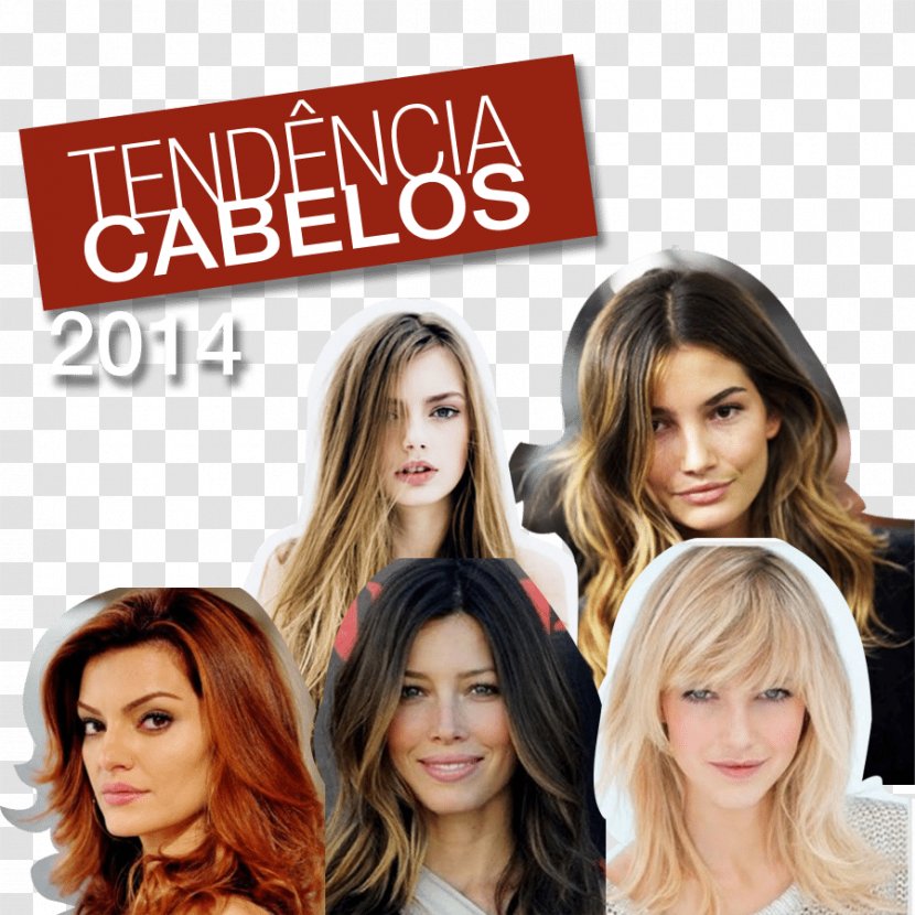 Ombré Blond Hair Coloring Artificial Integrations - Brown - Cortes De Cabelos Curtos Repicados Transparent PNG