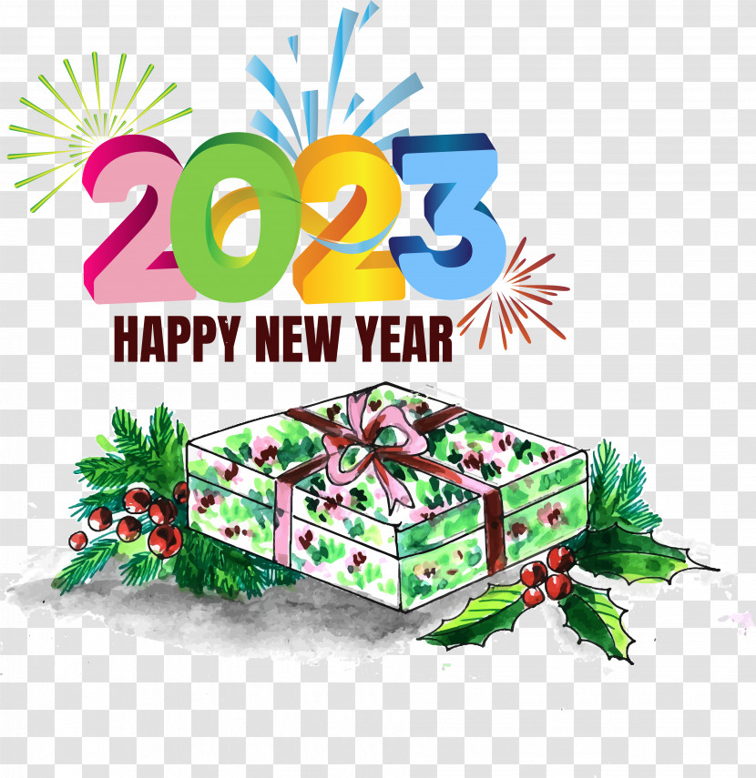 Happy New Year Transparent PNG