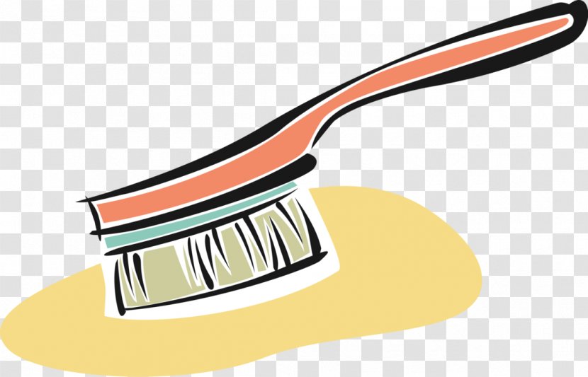 Clip Art Vector Graphics Illustration Hairbrush - Cepillo Transparent PNG