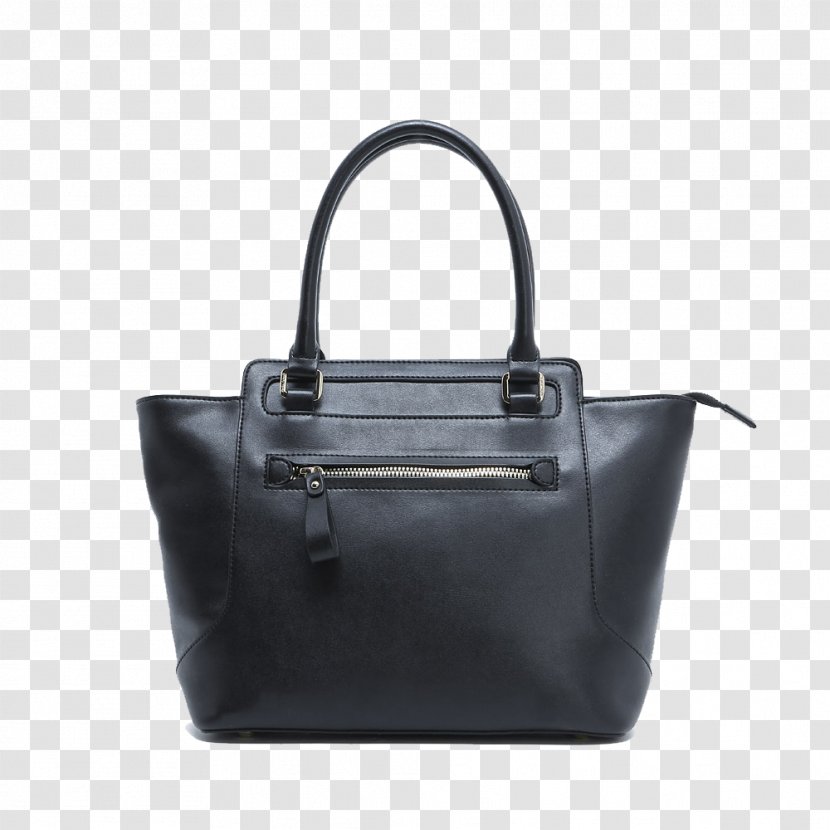 Tote Bag Zipper Handbag - Textile - Marin Nuaolandi Black Transparent PNG