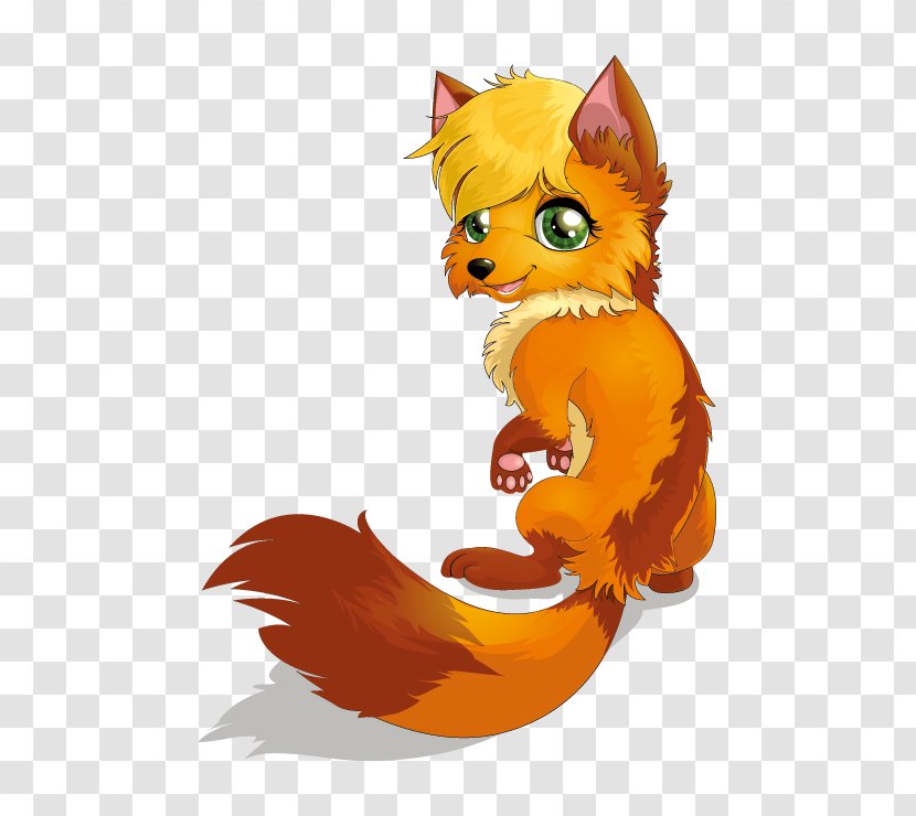 Fox Cartoon Stock Photography Illustration - Mammal Transparent PNG