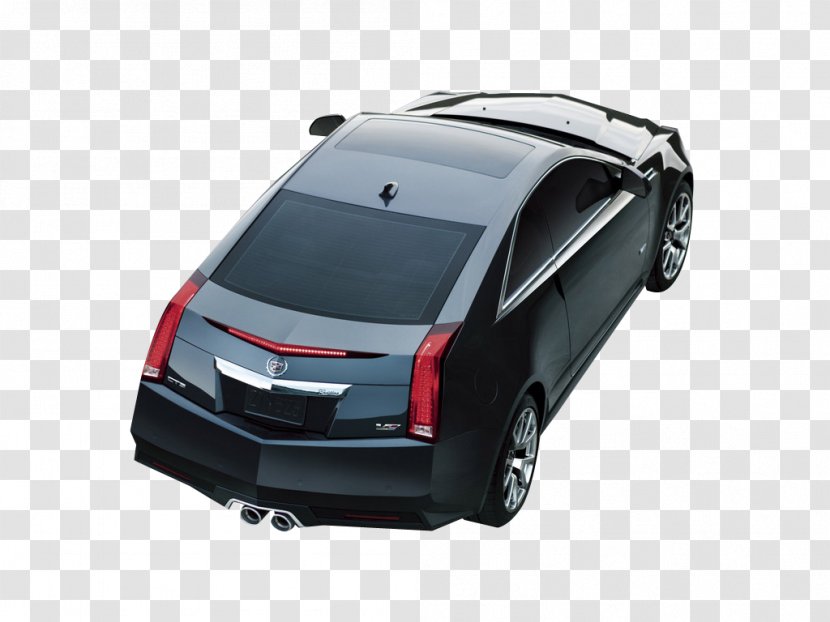 2010 Cadillac CTS-V 2017 2011 Coupe Car - Metal - Overhead Transparent PNG