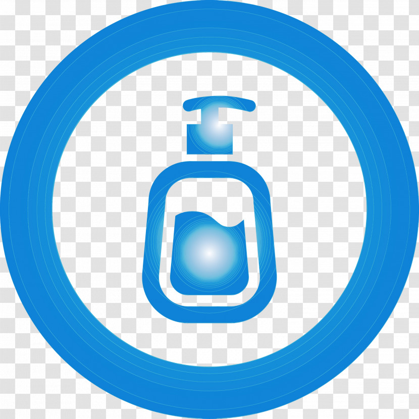 Blue Electric Blue Symbol Circle Transparent PNG