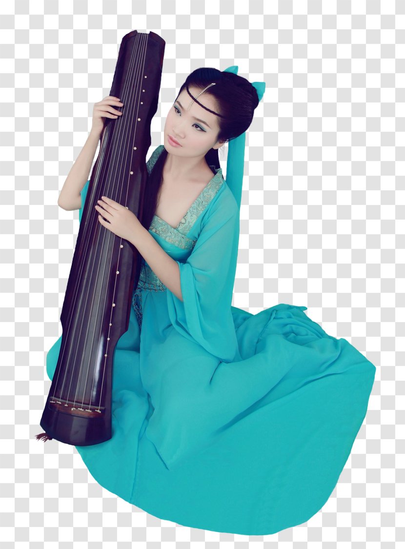 Guqin Guzheng Musical Instruments Pipa - Intellectual Transparent PNG