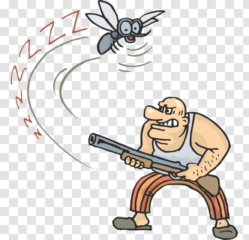 Mosquito Clip Art Cartoon Image - Artwork Transparent PNG