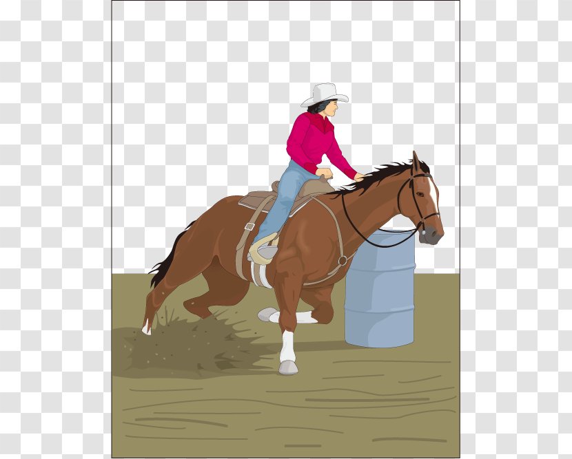 Horse Racing Gymkhana Equestrianism Barrel - Animal Sports - Knight Transparent PNG