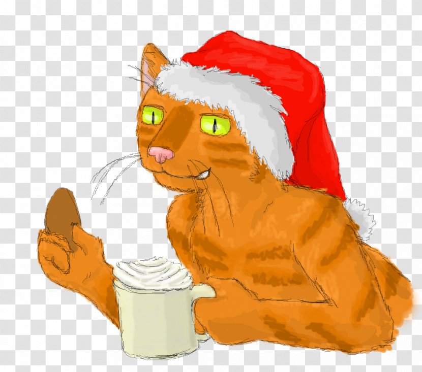 Kitten Whiskers Santa Claus Cat Dog - Canidae Transparent PNG