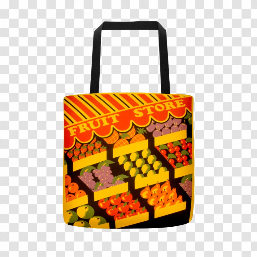 Tote Bag Fruit Art - Handbag - A Shop Transparent PNG