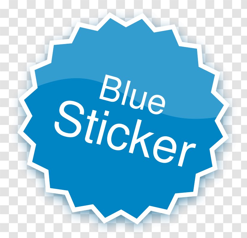 Logo Brand Clip Art Sifter Stickers By Jack Azout Font - Text - Blue Button Transparent PNG